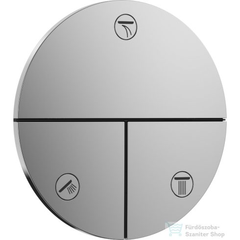 Hansgrohe ShowerSelect Comfort S 3 funkciós falsík alatti kád /zuhany csaptelep belső egység nélkül,króm 15558000