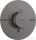 Hansgrohe ShowerSelect Comfort S 1 funkciós termosztát mennyiségszabályozóval,falsík alatti szereléshez,szálcsiszolt fekete króm 15559340