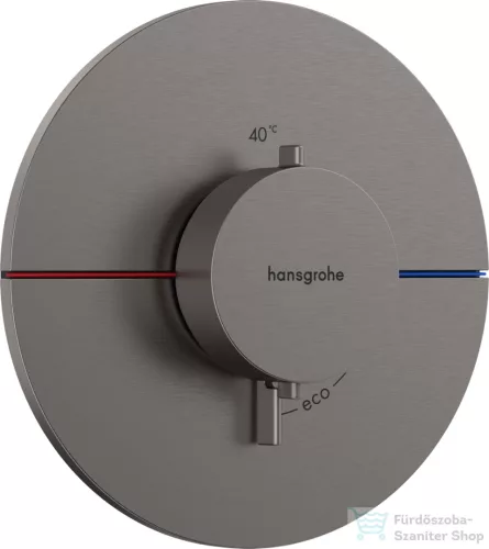 Hansgrohe ShowerSelect Comfort S 1 funkciós termosztát mennyiségszabályozóval,falsík alatti szereléshez,szálcsiszolt fekete króm 15559340