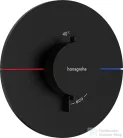 Hansgrohe ShowerSelect Comfort S 1 funkciós termosztát mennyiségszabályozóval,falsík alatti szereléshez,matt fekete 15559670