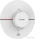 Hansgrohe ShowerSelect Comfort S 1+1 funkciós termosztát mennyiségszabályozóval,falsík alatti szereléshez,matt fehér 15562700
