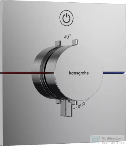 Hansgrohe ShowerSelect Comfort E termosztát falsík alatti szereléshez,króm 15571000
