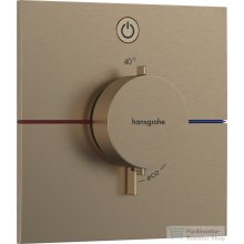   Hansgrohe ShowerSelect Comfort E termosztát falsík alatti szereléshez,szálcsiszolt bronz 15571140