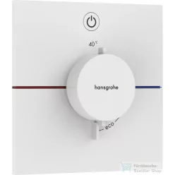   Hansgrohe ShowerSelect Comfort E termosztát falsík alatti szereléshez,matt fehér 15571700