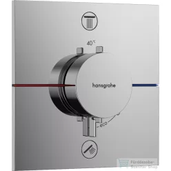   Hansgrohe ShowerSelect Comfort E termosztát 2 funkciós falsík alatti szereléshez,króm 15572000