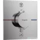 Hansgrohe ShowerSelect Comfort E termosztát 2 funkciós falsík alatti szereléshez,króm 15572000