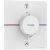 Hansgrohe ShowerSelect Comfort E termosztát 2 funkciós falsík alatti szereléshez,matt fehér 15572700