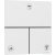 Hansgrohe ShowerSelect Comfort E 3 funkciós falsík alatti kád /zuhany csaptelep belső egység nélkül,matt fehér 15573700