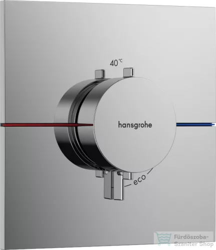 Hansgrohe ShowerSelect Comfort E termosztát falsík alatti szereléshez,króm 15574000