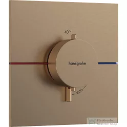  Hansgrohe ShowerSelect Comfort E termosztát falsík alatti szereléshez,szálcsiszolt bronz 15574140