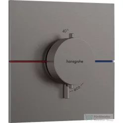   Hansgrohe ShowerSelect Comfort E termosztát falsík alatti szereléshez,szálcsiszolt fekete króm 15574340