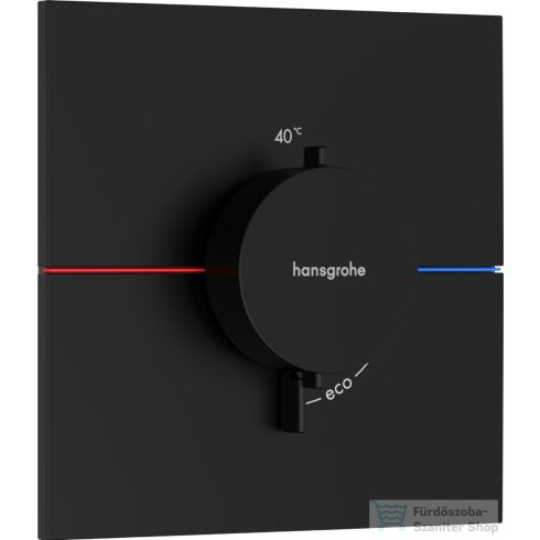 Hansgrohe ShowerSelect Comfort E termosztát falsík alatti szereléshez,matt fekete 15574670