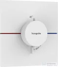 Hansgrohe ShowerSelect Comfort E termosztát falsík alatti szereléshez,matt fehér 15574700