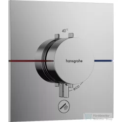   Hansgrohe ShowerSelect Comfort E 1+1 funkciós termosztát mennyiségszabályozóval,falsík alatti szereléshez,króm 15575000