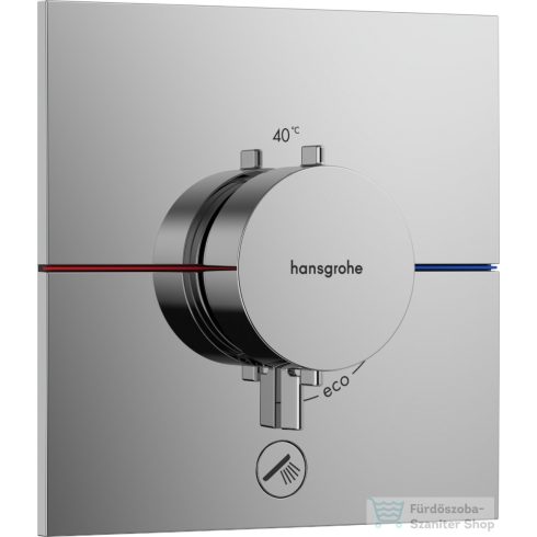 Hansgrohe ShowerSelect Comfort E 1+1 funkciós termosztát mennyiségszabályozóval,falsík alatti szereléshez,króm 15575000