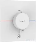 Hansgrohe ShowerSelect Comfort E 1+1 funkciós termosztát mennyiségszabályozóval,falsík alatti szereléshez,matt fehér 15575700