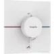 Hansgrohe ShowerSelect Comfort E 1+1 funkciós termosztát mennyiségszabályozóval,falsík alatti szereléshez,matt fehér 15575700