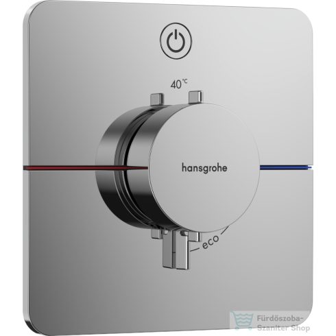 Hansgrohe ShowerSelect Comfort Q termosztát falsík alatti szereléshez,króm 15581000