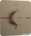 Hansgrohe ShowerSelect Comfort Q termosztát falsík alatti szereléshez,szálcsizolt bronz 15581140