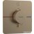 Hansgrohe ShowerSelect Comfort Q termosztát falsík alatti szereléshez,szálcsizolt bronz 15581140