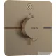 Hansgrohe ShowerSelect Comfort Q termosztát falsík alatti szereléshez,szálcsizolt bronz 15581140