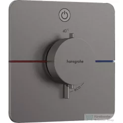   Hansgrohe ShowerSelect Comfort Q termosztát falsík alatti szereléshez,szálcsizolt fekete króm 15581340