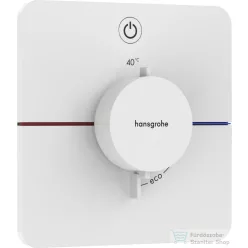   Hansgrohe ShowerSelect Comfort Q termosztát falsík alatti szereléshez,matt fehér 15581700