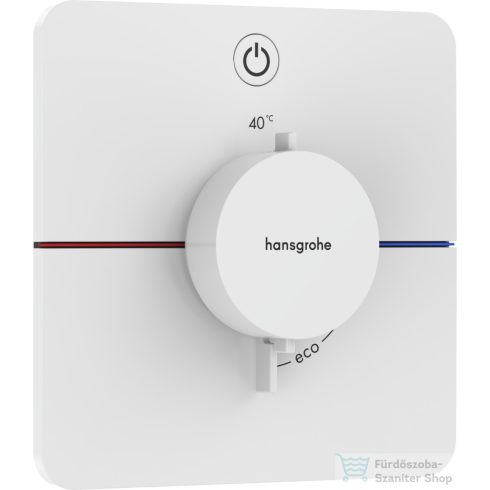 Hansgrohe ShowerSelect Comfort Q termosztát falsík alatti szereléshez,matt fehér 15581700