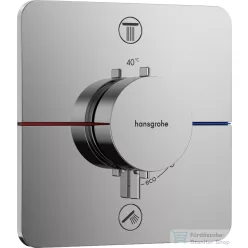   Hansgrohe ShowerSelect Comfort Q termosztát 2 funkciós falsík alatti szereléshez,króm 15583000