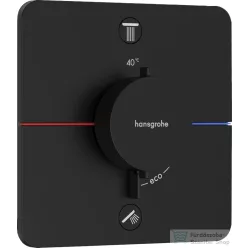   Hansgrohe ShowerSelect Comfort Q termosztát 2 funkciós falsík alatti szereléshez,matt fekete 15583670