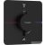 Hansgrohe ShowerSelect Comfort Q termosztát 2 funkciós falsík alatti szereléshez,matt fekete 15583670