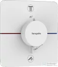 Hansgrohe ShowerSelect Comfort Q termosztát 2 funkciós falsík alatti szereléshez,matt fehér 15583700