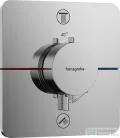 Hansgrohe ShowerSelect Comfort Q termosztát 2 funkciós falsík alatti szereléshez,biztonsági kombinációval,króm 15586000