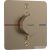 Hansgrohe ShowerSelect Comfort Q termosztát 2 funkciós falsík alatti szereléshez,biztonsági kombinációval,szálcsiszolt bronz 15586140
