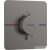 Hansgrohe ShowerSelect Comfort Q termosztát falsík alatti szereléshez,szálcsiszolt fekete króm 15588340
