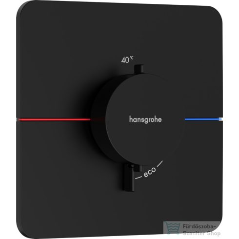 Hansgrohe ShowerSelect Comfort Q termosztát falsík alatti szereléshez,matt fekete 15588670