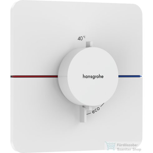 Hansgrohe ShowerSelect Comfort Q termosztát falsík alatti szereléshez,matt fehér 15588700