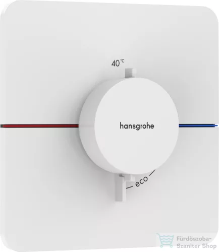 Hansgrohe ShowerSelect Comfort Q termosztát falsík alatti szereléshez,matt fehér 15588700