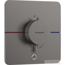   Hansgrohe ShowerSelect Comfort Q termosztát 1+1 funkciós falsík alatti szereléshez,szálcsiszolt fekete króm 15589340
