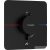 Hansgrohe ShowerSelect Comfort Q termosztát 1+1 funkciós falsík alatti szereléshez,matt fekete 15589670
