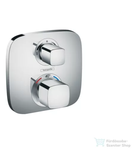 Hansgrohe HG Ecostat E falsík alatti termosztátos csaptelep, 2 fogyasztóhoz 15708000