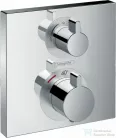 Hansgrohe Ecostat Square Termosztát falsík alatti szereléshez, 2 fogyasztóhoz, króm 15714000