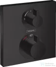 Hansgrohe Ecostat Square Termosztát falsík alatti szereléshez, 2 fogyasztóhoz, matt fekete, 15714670
