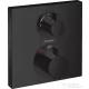Hansgrohe Ecostat Square Termosztát falsík alatti szereléshez, 2 fogyasztóhoz, matt fekete, 15714670