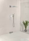 Hansgrohe ShowerSelect Glas falsík alatti highflow termosztátos csaptelep 15734400