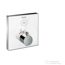   Hansgrohe ShowerSelect glass falsík alatti termosztátos csaptelep 1 fogyasztóhoz 15737400