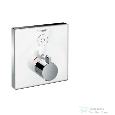 Hansgrohe ShowerSelect glass falsík alatti termosztátos csaptelep 1 fogyasztóhoz 15737400