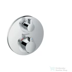   Hansgrohe Ecostat S falsík alatti termosztátos csaptelep, 2 fogyasztóhoz 15758000