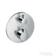 Hansgrohe Ecostat S falsík alatti termosztátos csaptelep, 2 fogyasztóhoz 15758000