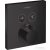 Hansgrohe ShowerSelect Termosztát falsík alatti szereléshez, 2 fogyasztóhoz, matt fekete, 15763670